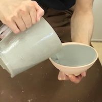 釉かけ